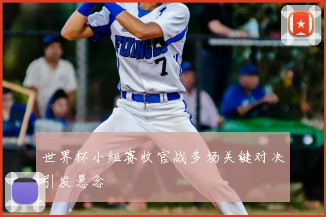 世界杯小组赛收官战多场关键对决引发悬念