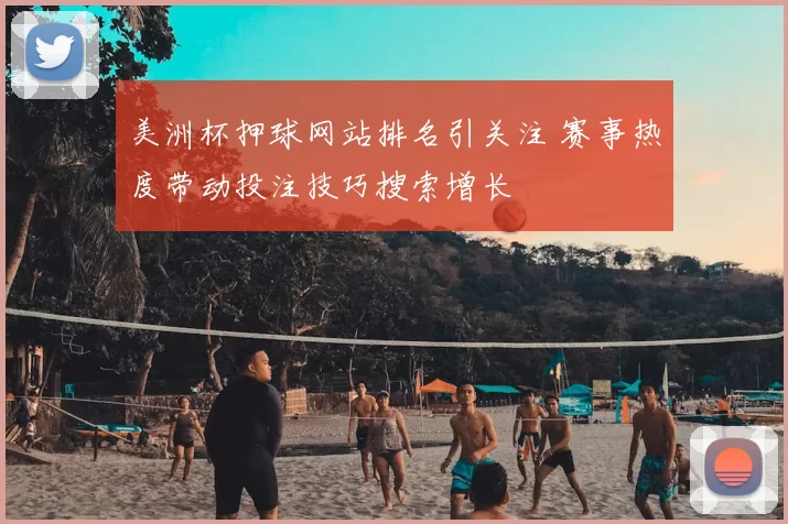 美洲杯押球网站排名引关注 赛事热度带动投注技巧搜索增长