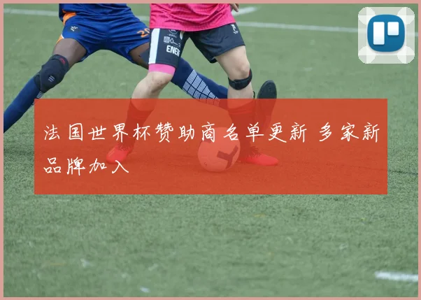 法国世界杯赞助商名单更新 多家新品牌加入