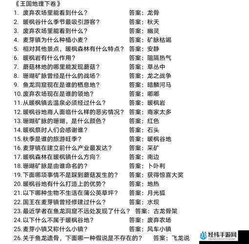 挑战极限：龙之国物语狩龙士之书答题全攻略与高分秘籍分享